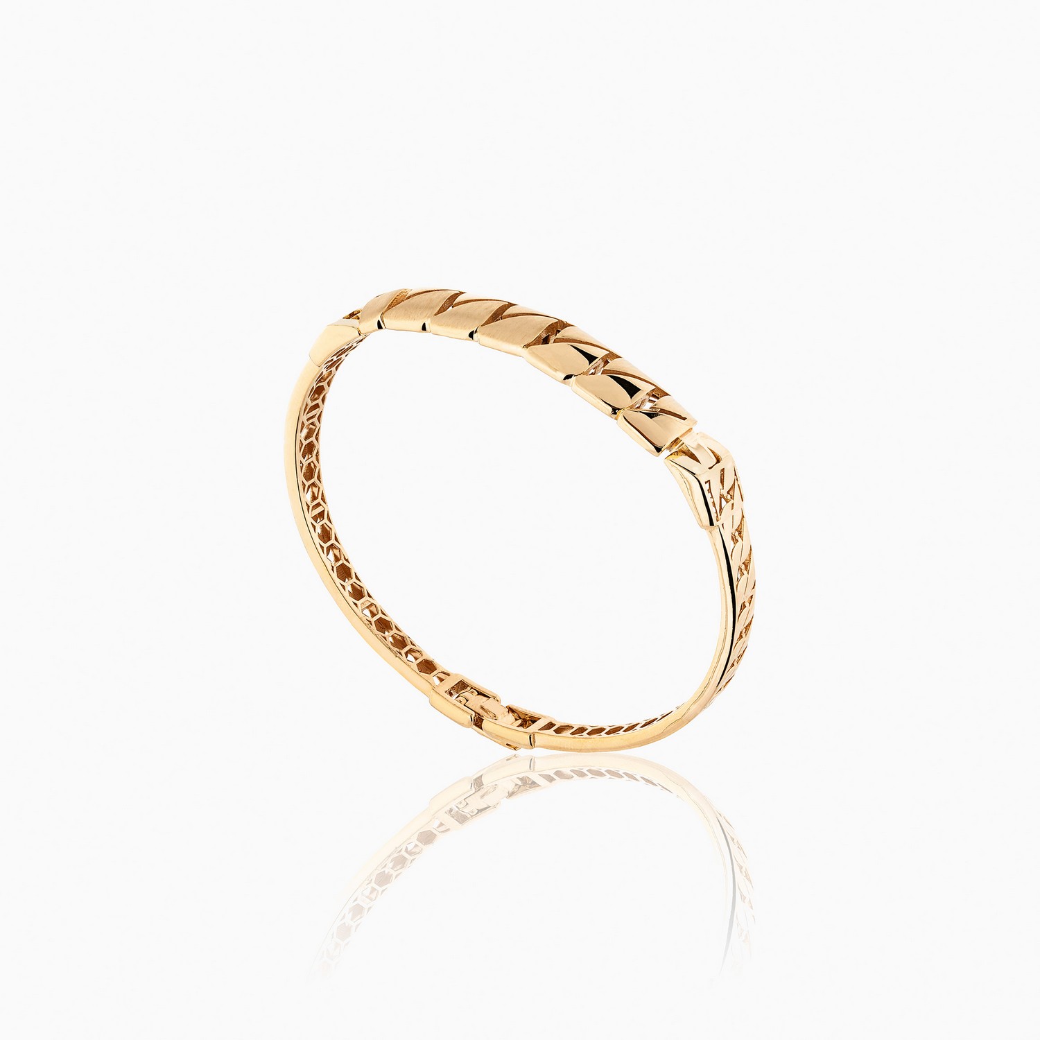دستبند طلا 18 عیار زنانه مدل BL0050