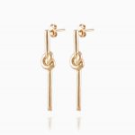 گوشواره طلا 18 عیار زنانه مدل ER0003