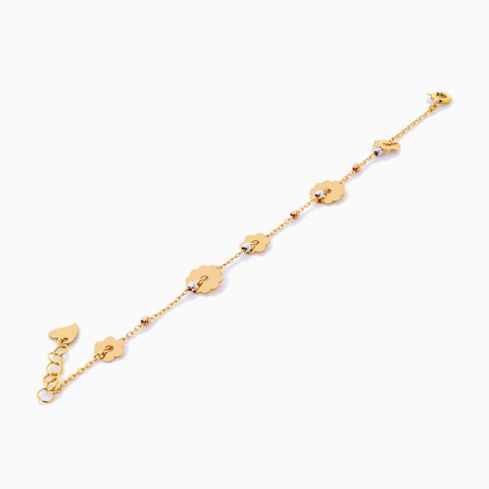 دستبند طلا 18 عيار زنانه مدل BL0187