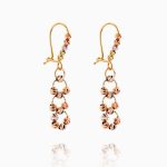 گوشواره طلا 18 عیار زنانه مدل آلبرنادو کد ER0272